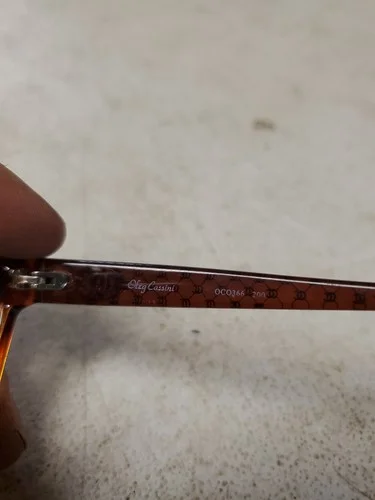 OLEG CASSINI OCO366 200 Eyeglasses Frames Only 53-15-135 Brown (b432) 4