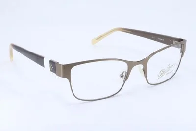 Oleg Cassini OCOV617 Gold Cat Eye Women Full Rim 54-19-140 Eyeglasses Frames 3