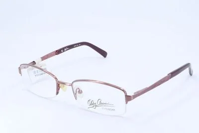 Oleg Cassini OCOV653 Burgundy Rectangle Women Semi-Rimless 50-18-135 Eyeglass