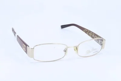 Oleg Cassini OCOV662 Gold Rectangle Women Full Rim 51-18-140 Eyeglasses 2