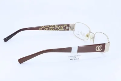 Oleg Cassini OCOV662 Gold Rectangle Women Full Rim 51-18-140 Eyeglasses 3