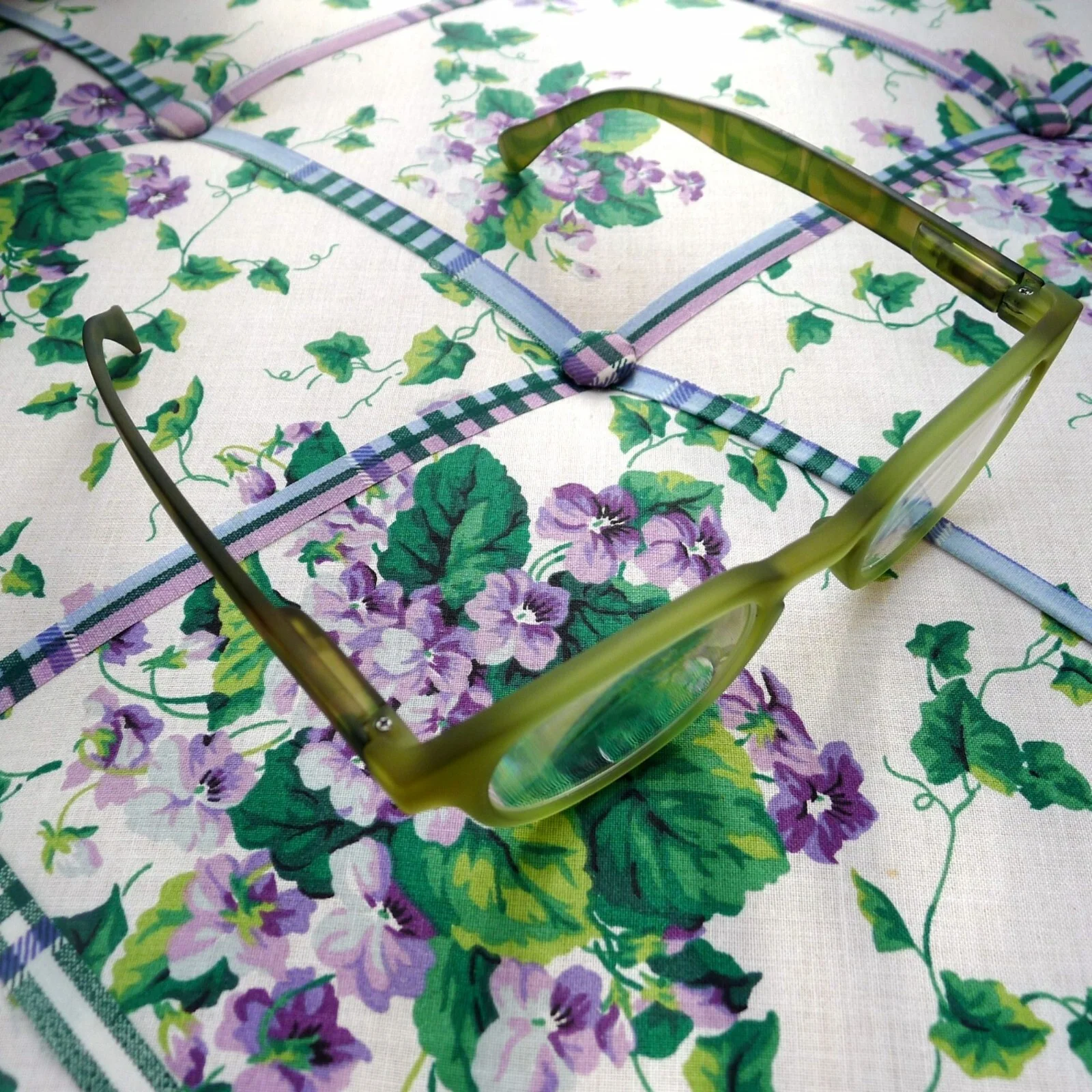 Olive Green 1.25 Eyeglasses New Readers Unisex Glasses Reading Close Work 2