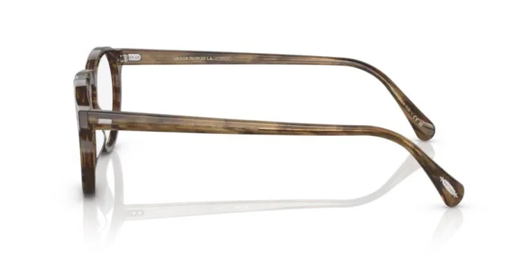 Oliver Peoples 0OV5186 Gregory Peck 1689 Sepia Smoke 50mm Round Men 2