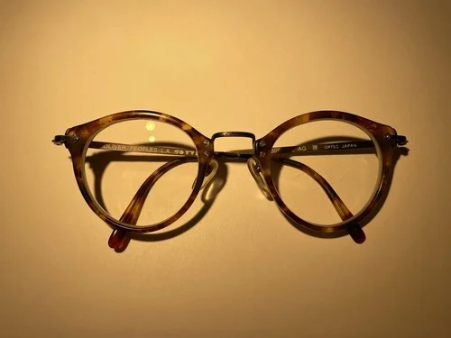 Oliver Peoples 505 382 AG OPTEC Japan Eyeglasses Frames With Case 2