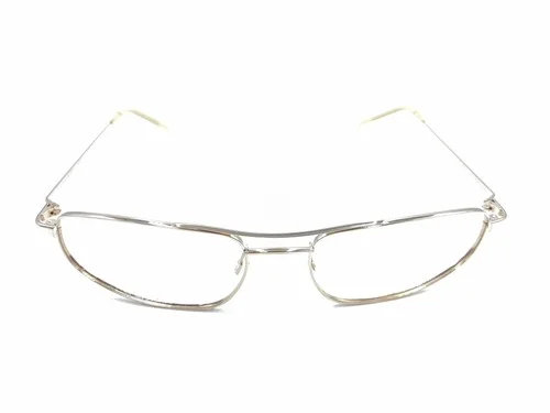 Oliver Peoples Delta Gold Rectangle Eyeglasses Frames 56-17 140 Japan Designer 2