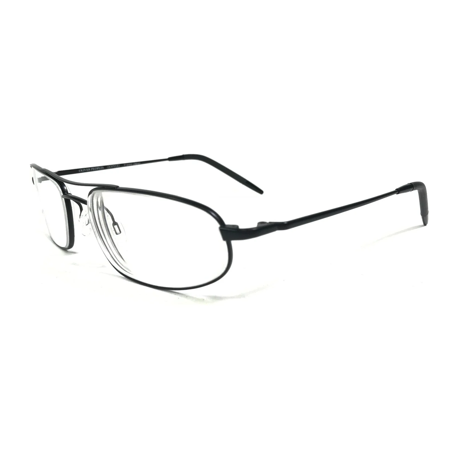 Oliver Peoples Delta JET Eyeglasses Frames Black Rectangular Full Rim 54-17-140 4