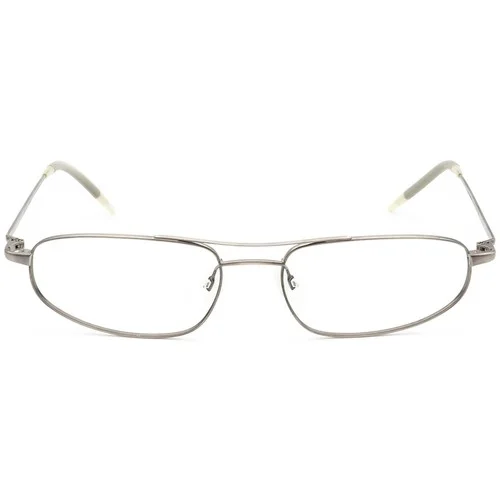 Oliver Peoples Eyeglasses Delta Gunmetal Rectangular Metal Frame Japan 56-17 140 2