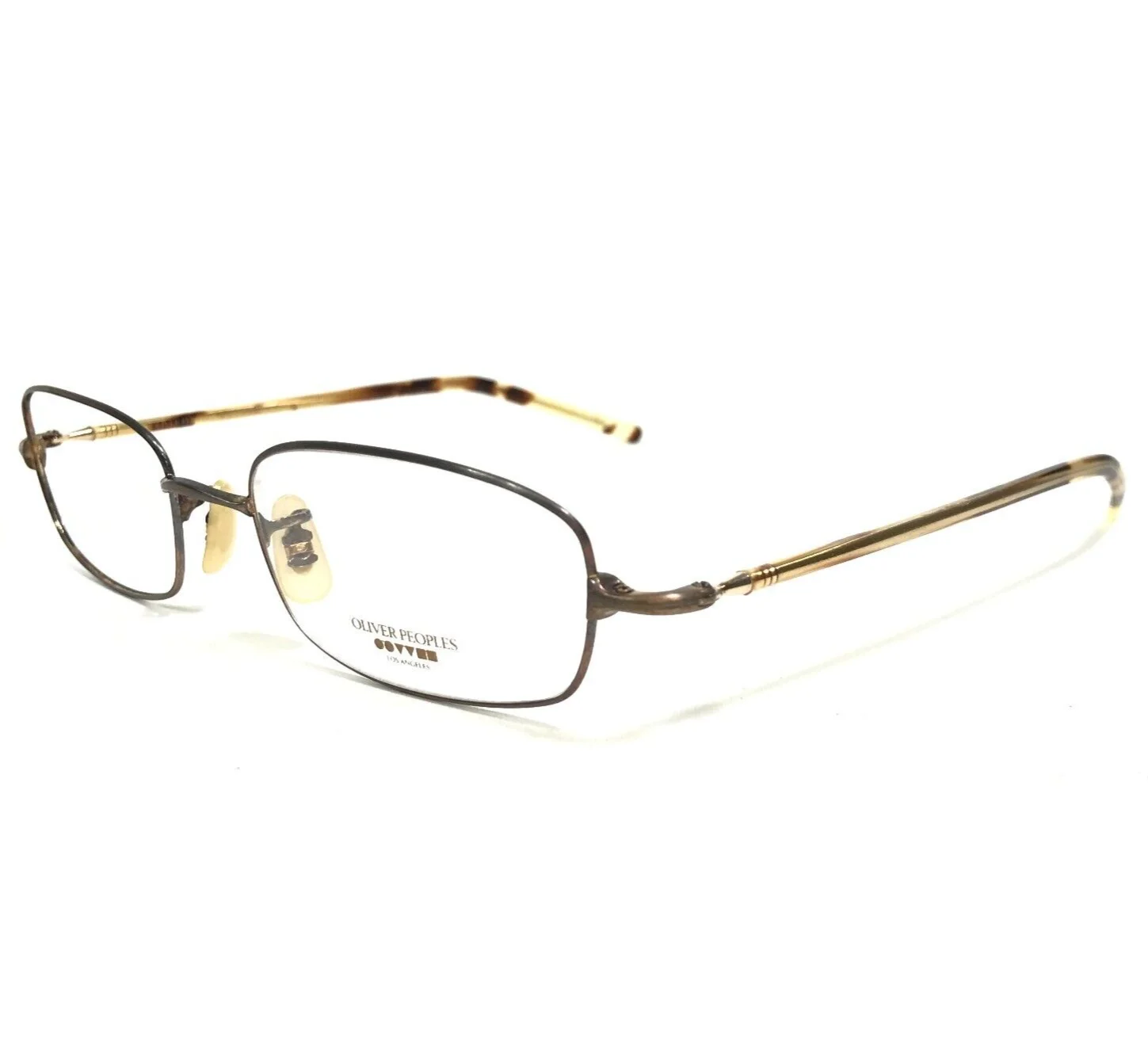 Oliver Peoples Eyeglasses Frames OP-613 BG Rustic Bronze Gold Tortoise 49-17-135