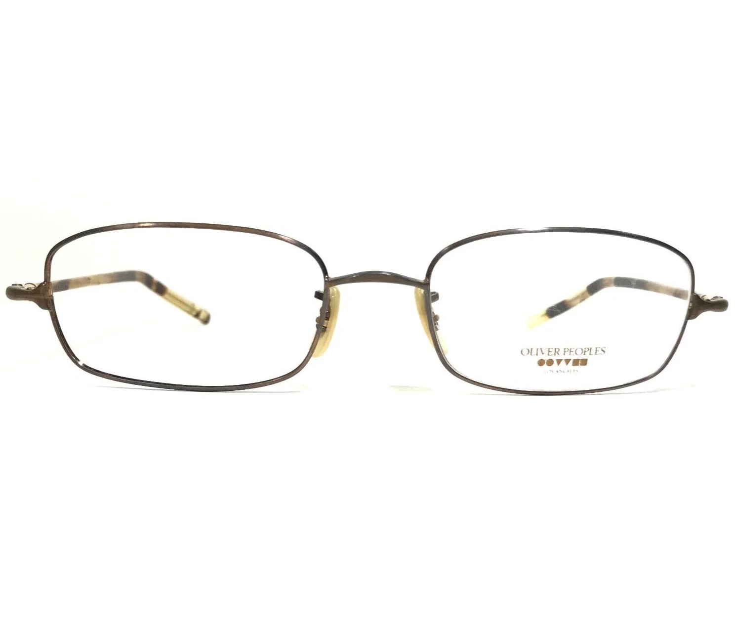 Oliver Peoples Eyeglasses Frames OP-613 BG Rustic Bronze Gold Tortoise 49-17-135 2