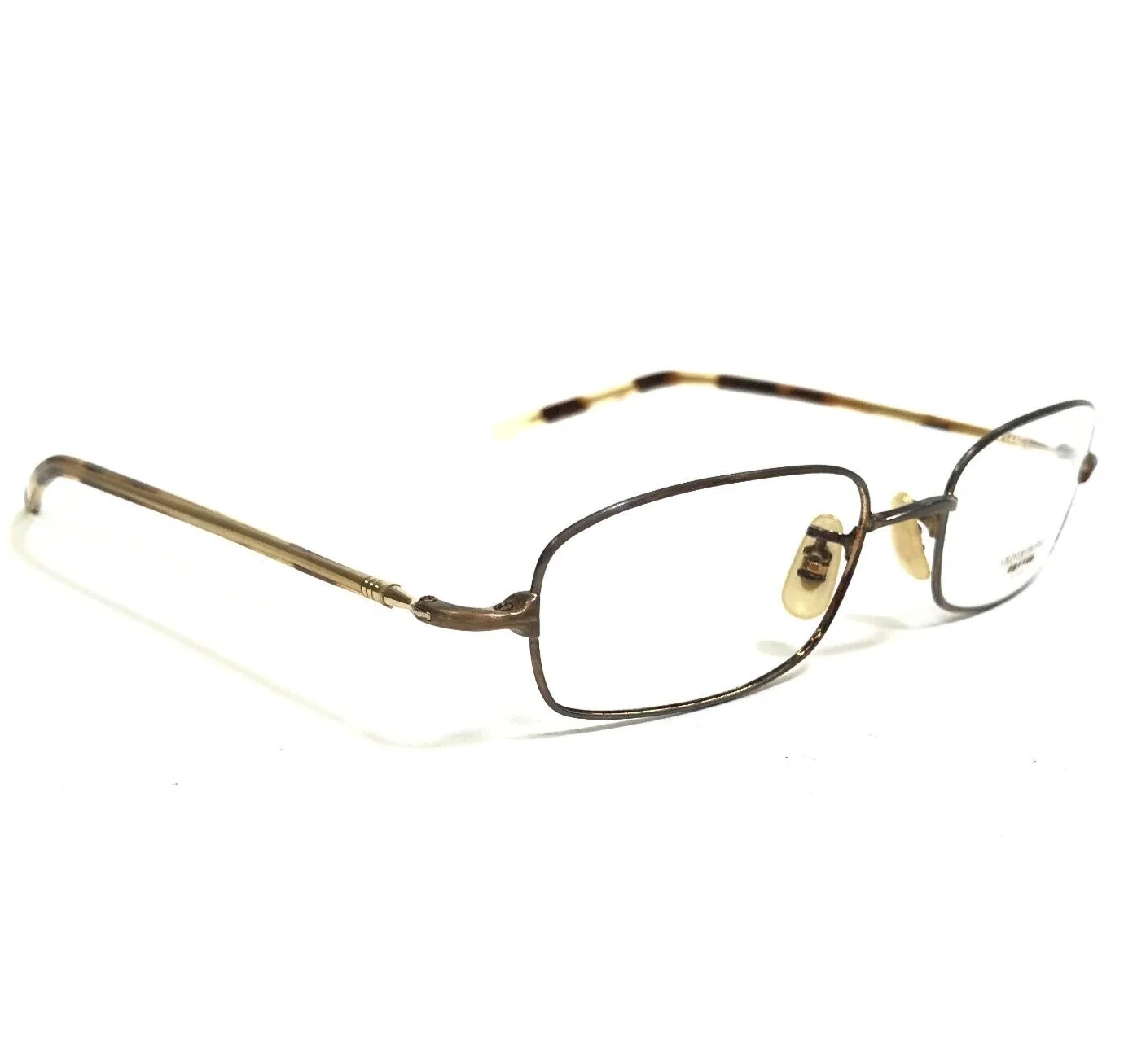 Oliver Peoples Eyeglasses Frames OP-613 BG Rustic Bronze Gold Tortoise 49-17-135 3
