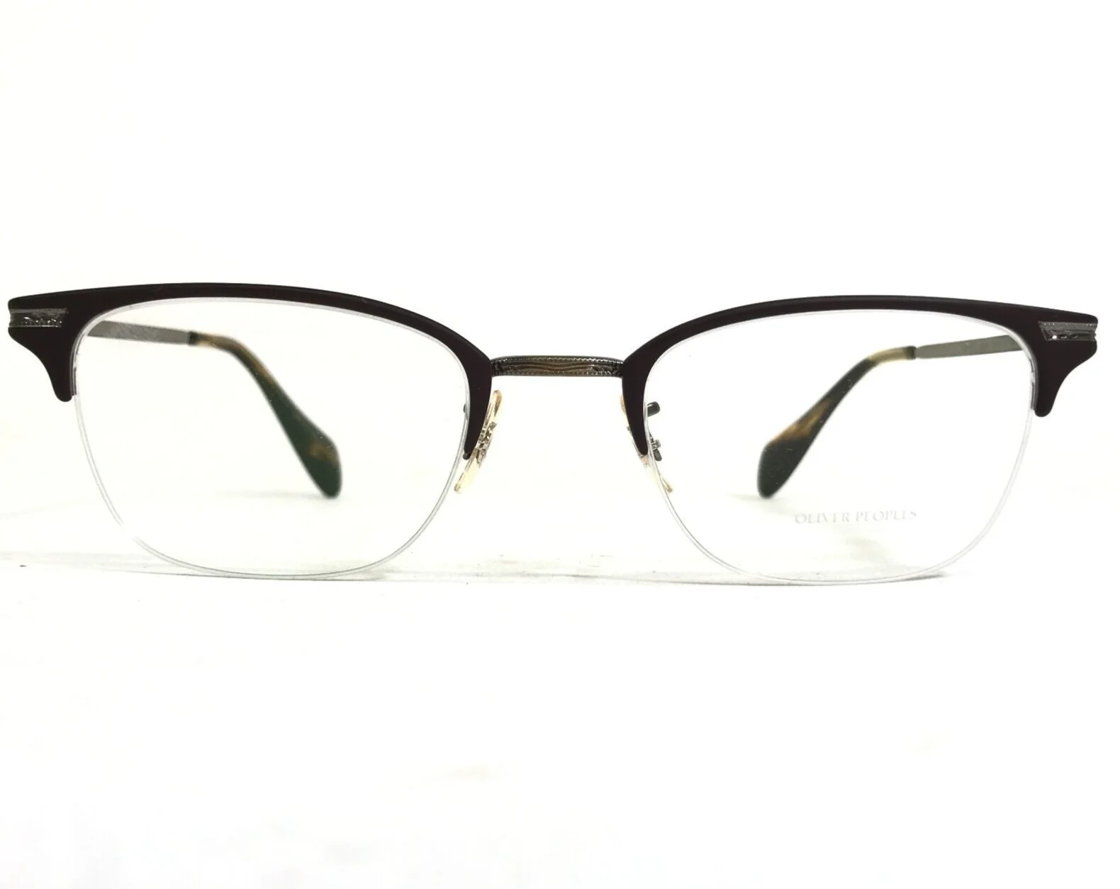 Oliver Peoples Eyeglasses Frames OV1176 5195 Walston Brown Gold 49-21-140