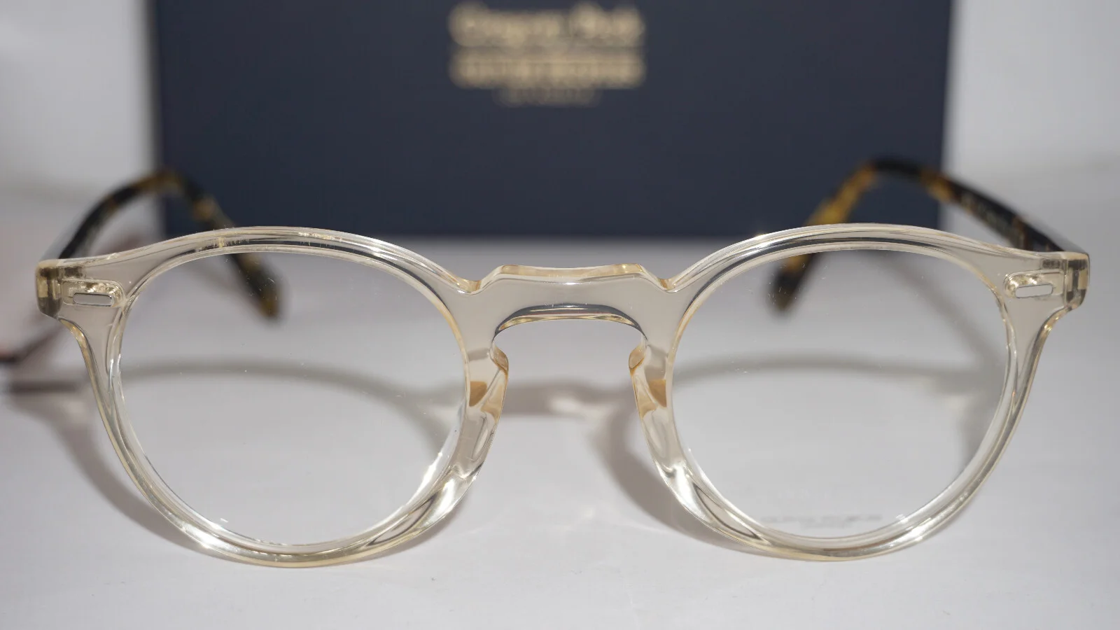Oliver Peoples Eyeglasses Gregory Peck Buff OV5186 1485 45 23 150 3