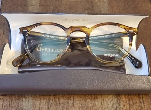 Oliver Peoples GREGORY PECK OV 5186 Canarywood Gradient (1703) Eyeglasses 47 mm 1