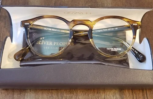 Oliver Peoples GREGORY PECK OV 5186 Canarywood Gradient (1703) Eyeglasses 47 mm 3