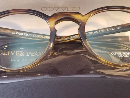 Oliver Peoples GREGORY PECK OV 5186 Canarywood Gradient (1703) Eyeglasses 47 mm 4