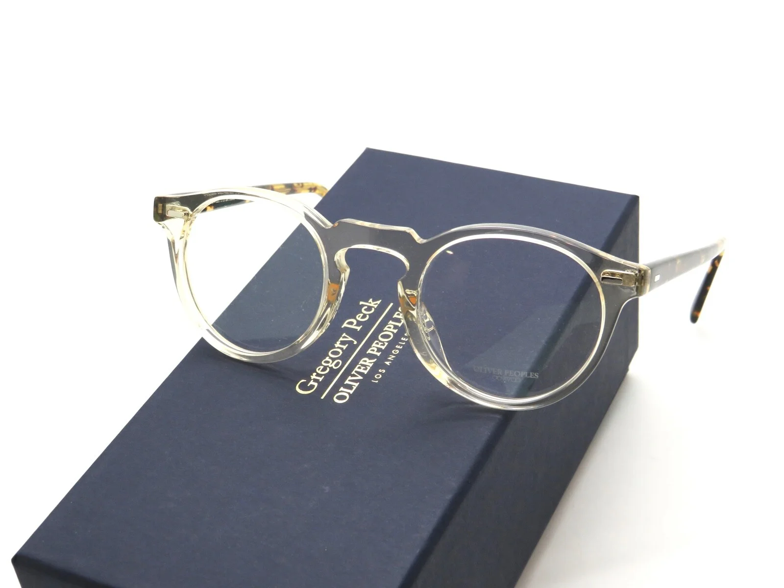 Oliver Peoples GREGORY PECK OV5186 1485 Buff 45mm Eyeglasses