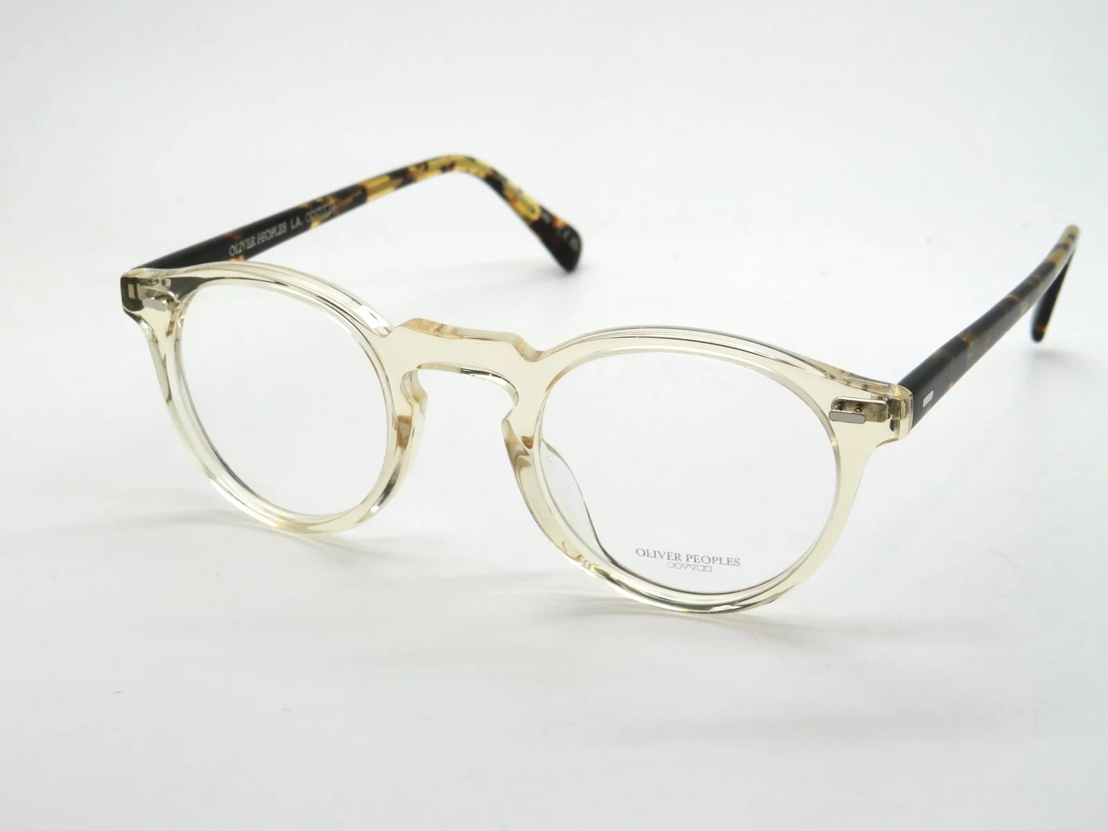Oliver Peoples GREGORY PECK OV5186 1485 Buff 45mm Eyeglasses 4