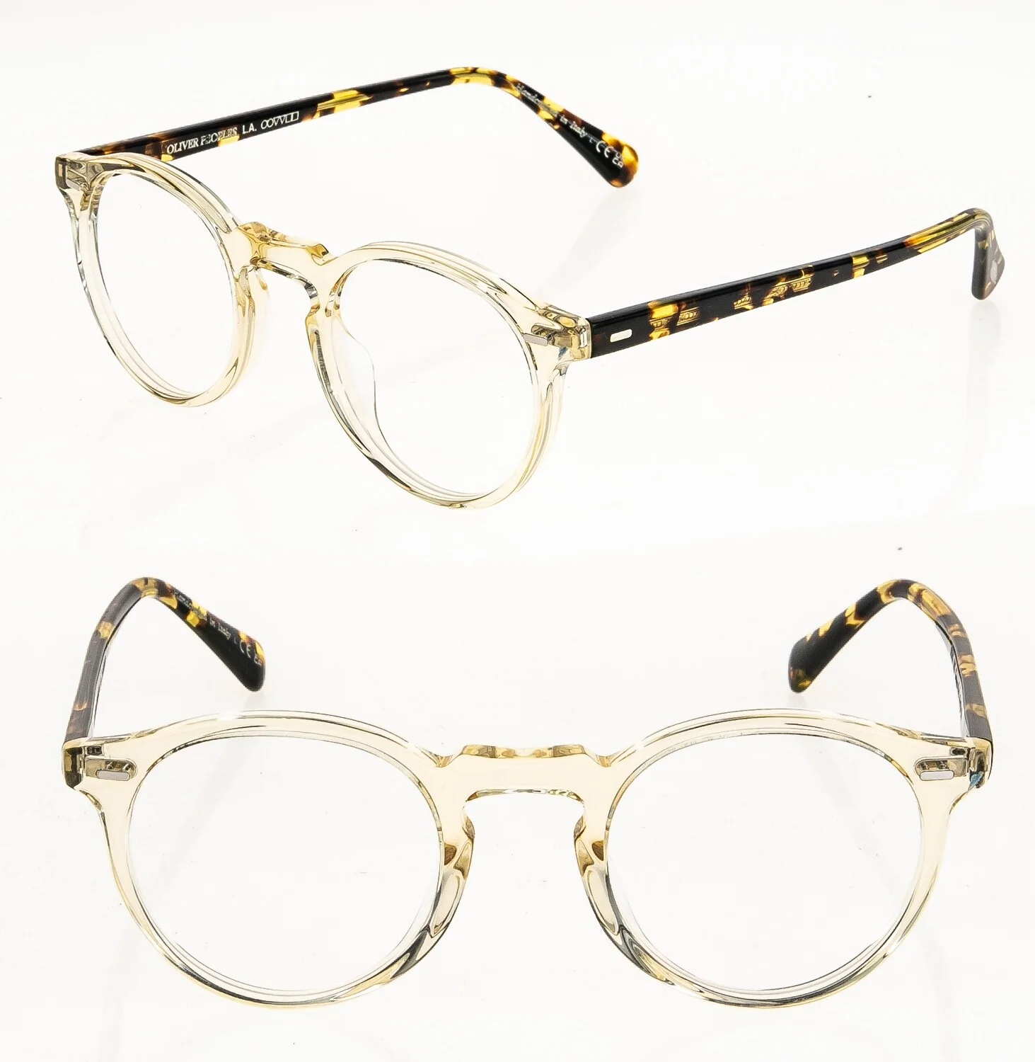 OLIVER PEOPLES Gregory Peck OV5186 Buff Retro Eyeglasses Optical Frame 5186
