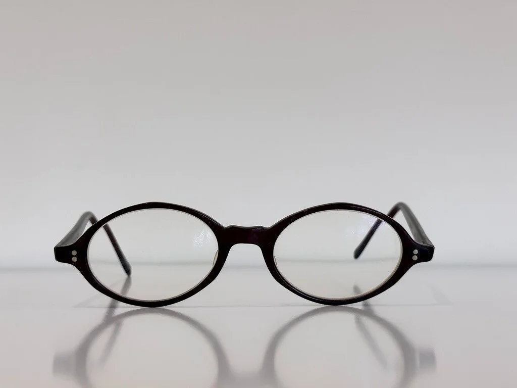 Oliver Peoples Joplin Burg Round Brown Eyeglasses Optical Frame Japan 2