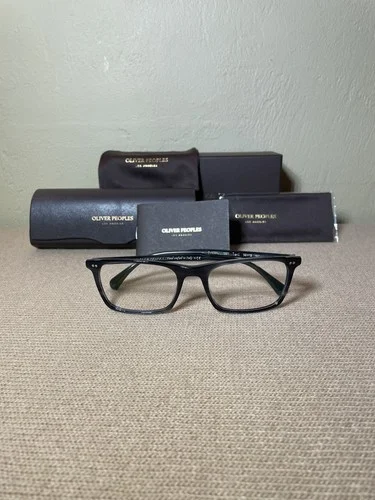 Oliver Peoples Los Angeles Teril OV5385 Charcoal Tortoise Eyeglasses NWOT
