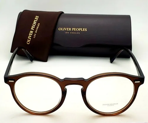Oliver Peoples OV5186 1625 Gregory Peck Espresso Brown 50mm Eyeglasses 2