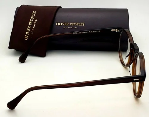 Oliver Peoples OV5186 1625 Gregory Peck Espresso Brown 50mm Eyeglasses 3