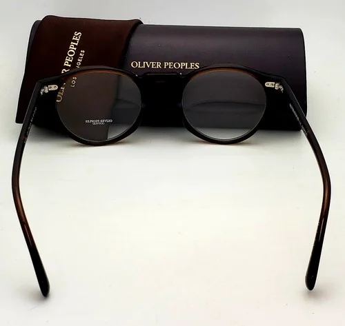 Oliver Peoples OV5186 1625 Gregory Peck Espresso Brown 50mm Eyeglasses 4