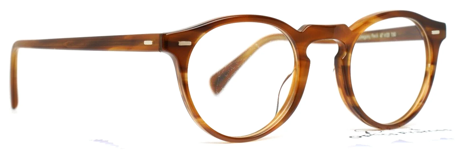 OLIVER PEOPLES OV5186 Gregory Peck 1011 Raintree Mens Round Eyeglasses 47-23-150 3