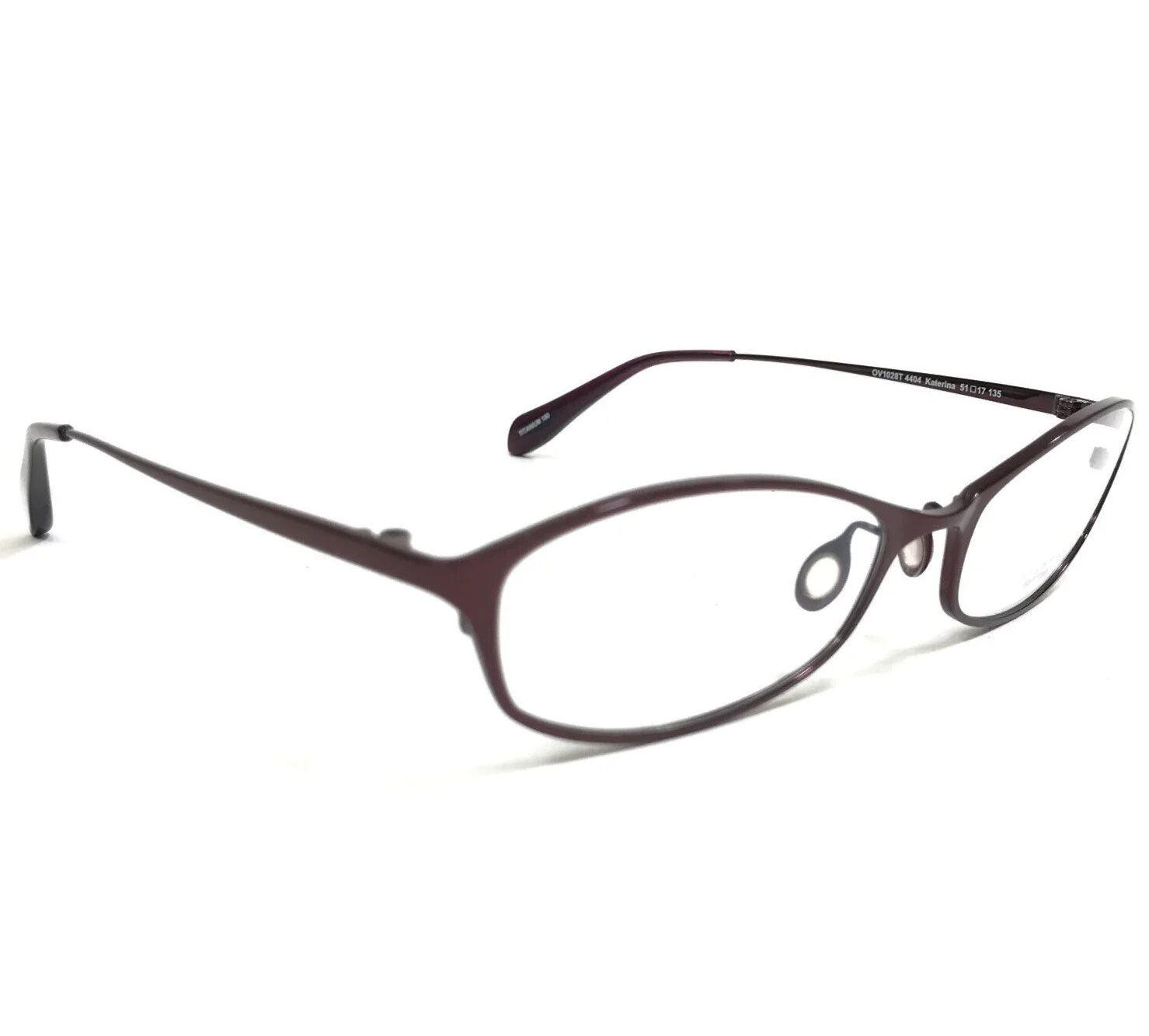 Oliver Peoples Petite Eyeglasses Frames OV1028T 4404 Katerina Purple 51-17-135 3