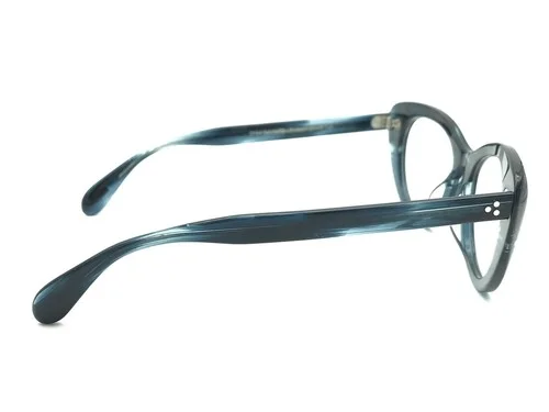 Oliver Peoples Rishell OV5415U 1672 Womens Blue Cat Eye Eyeglasses 51-19 145 NEW 4