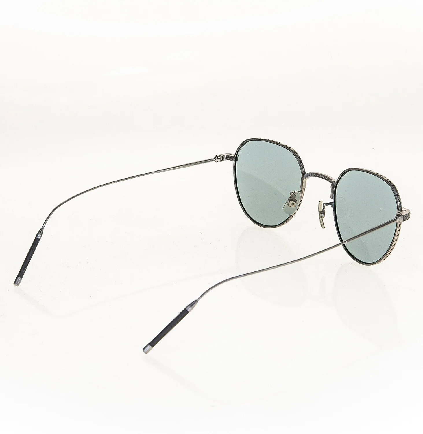 Oliver Peoples TAKUMI TK-4 1298 Silver Titanium Retro Eyeglasses OV1298T Unisex 3