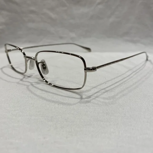 Oliver Peoples Titanium Weston Chrome Eyeglasses Frames 2
