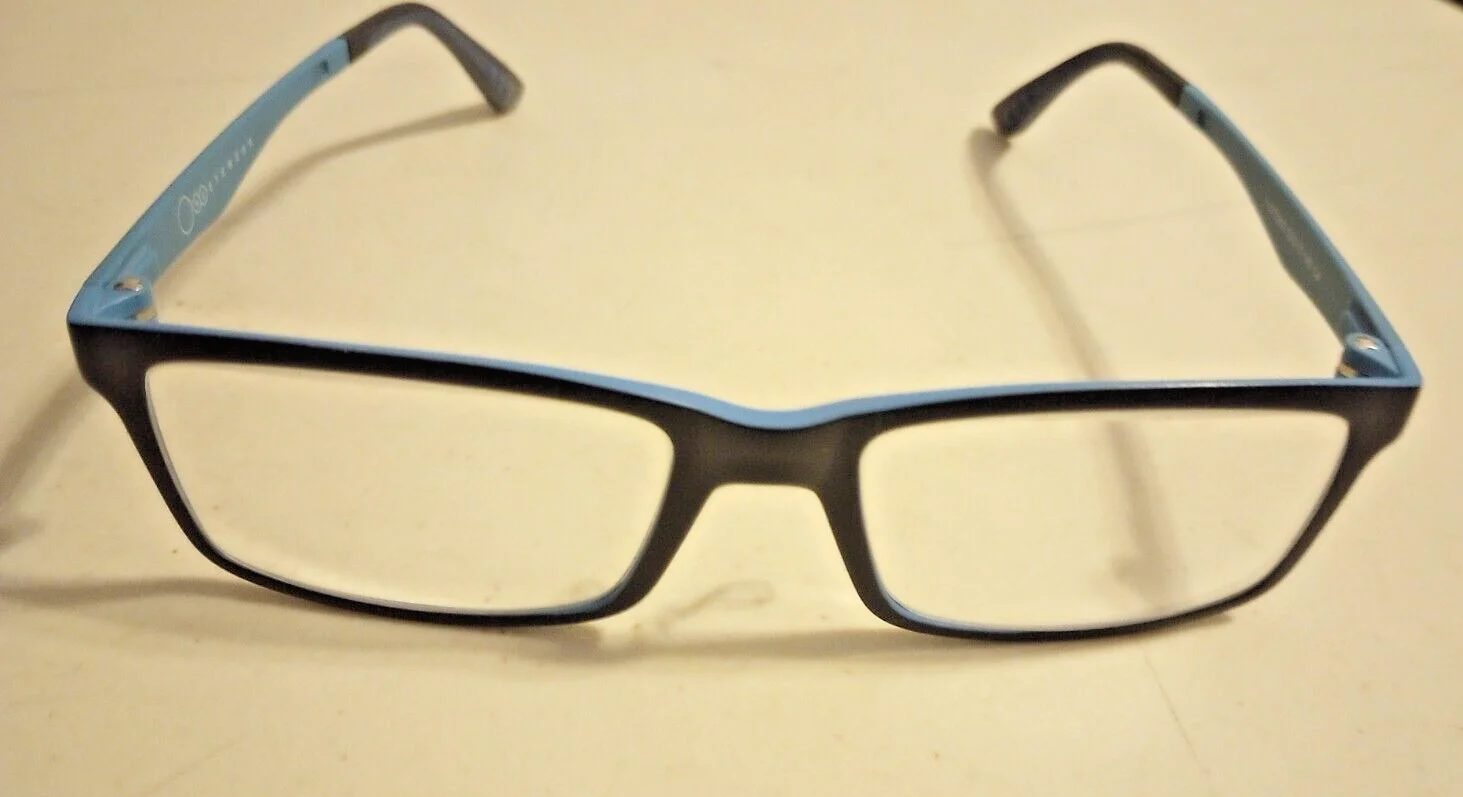 One Ad Infinitum 1-UT2263 C4 Eyeglasses 52 17 140 BLUE Full Rim Eyeglasses Frame
