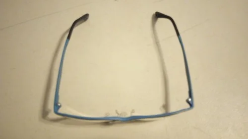 One Ad Infinitum 1-UT2263 C4 Eyeglasses 52 17 140 BLUE Full Rim Eyeglasses Frame 3