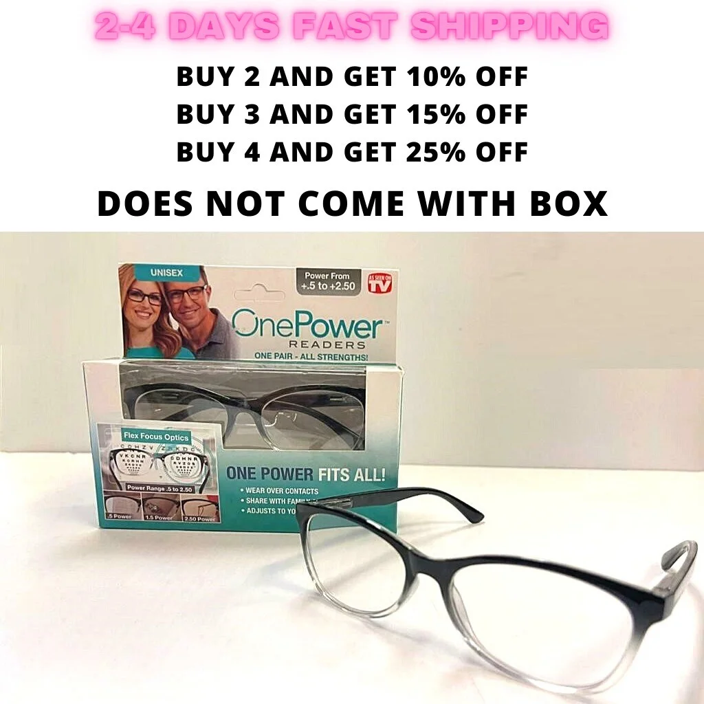 One Power Readers Multifocal Auto Focus Reading Fashions Adjusting Men Glasses 4