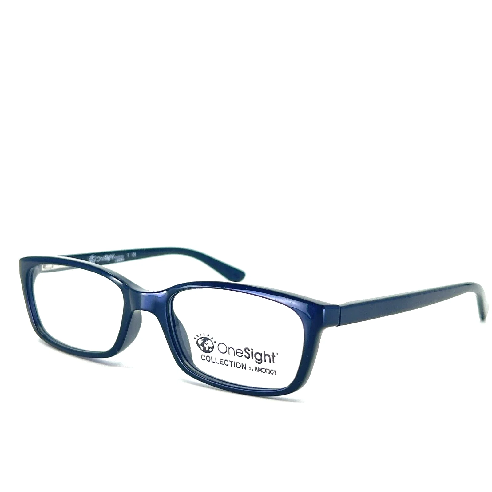 OneSight Collection by Luxotica Eyeglasses Black Rectangular Frames 48-16 130 mm