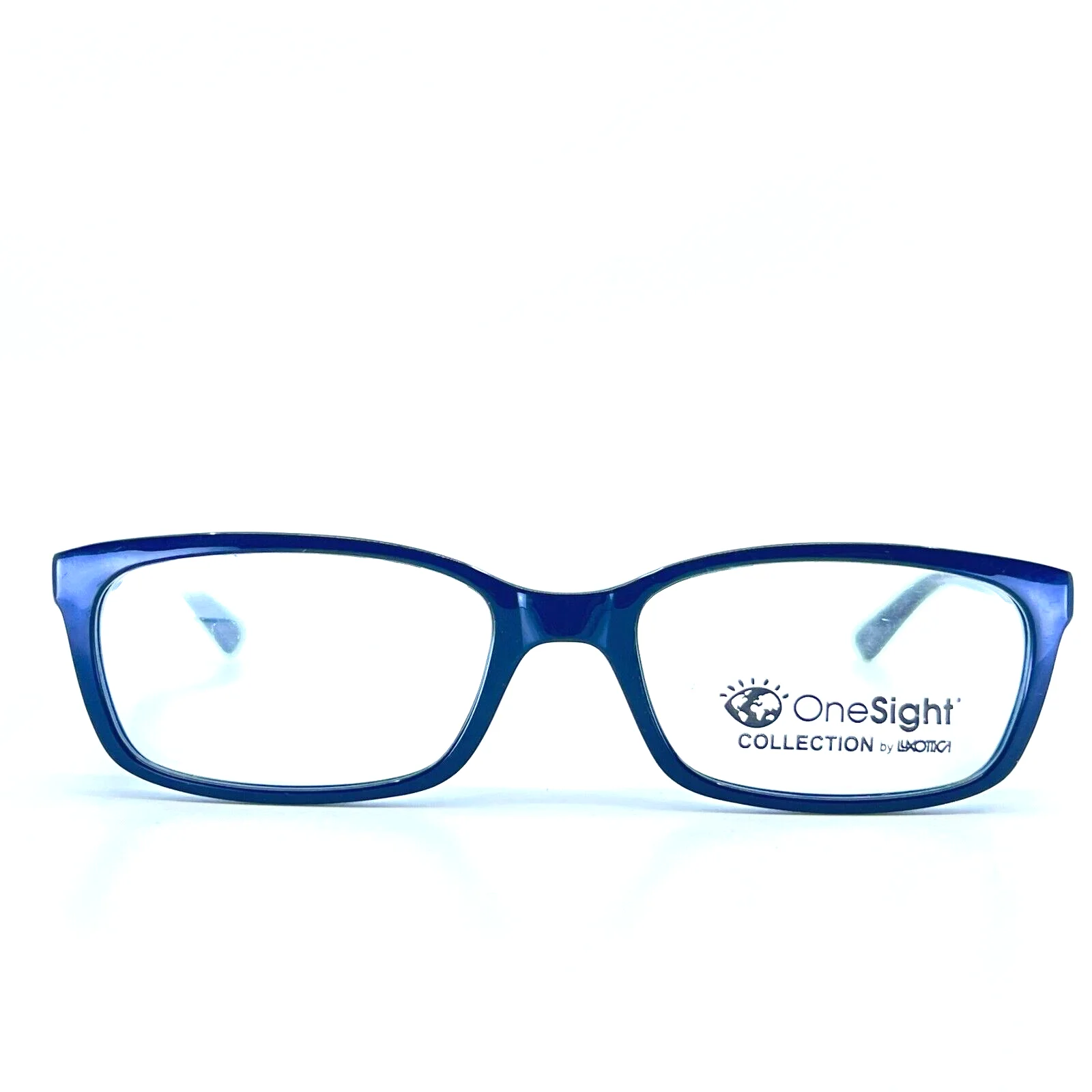 OneSight Collection by Luxotica Eyeglasses Black Rectangular Frames 48-16 130 mm 2