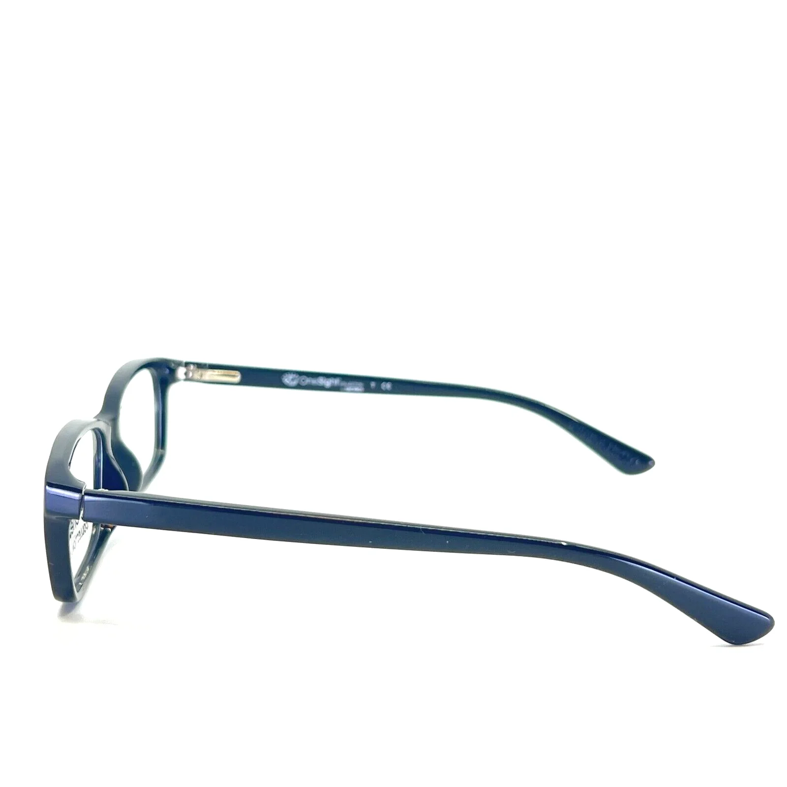 OneSight Collection by Luxotica Eyeglasses Black Rectangular Frames 48-16 130 mm 3