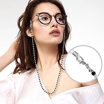 ONESING 4 Pcs Eyeglass Chains for Women Eyeglasses String Holder Glasses Stra... 4
