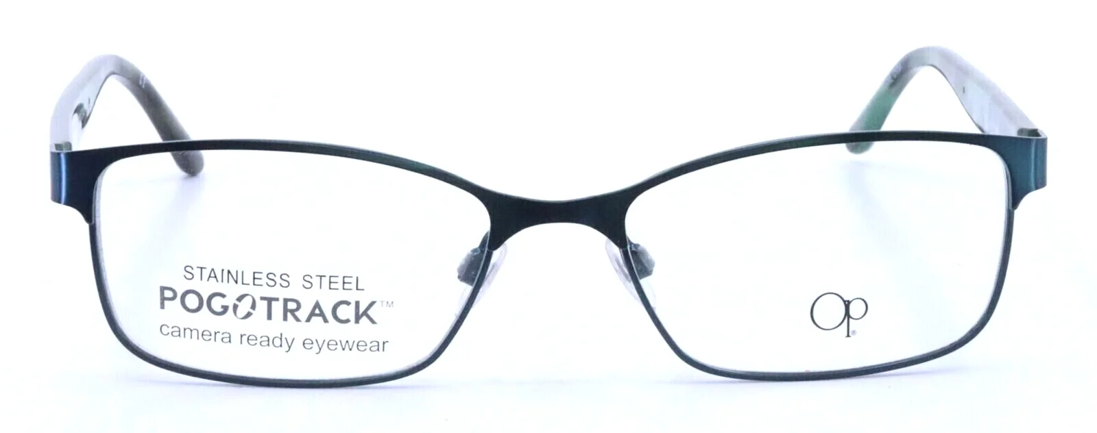 OP Ocean Pacific FOCUS Teal Rectangular Womens Eyeglasses Frames 53-17-135 2