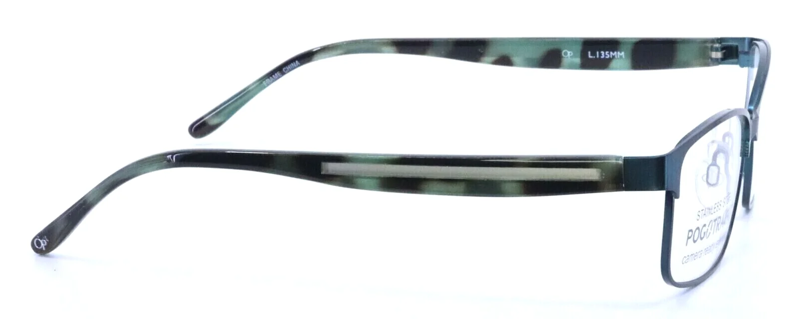 OP Ocean Pacific FOCUS Teal Rectangular Womens Eyeglasses Frames 53-17-135 4