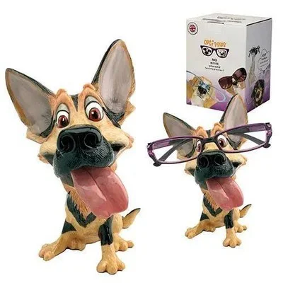 Opti Paws German Shepherd Dog Eyeglass Holder Arora UK NIB