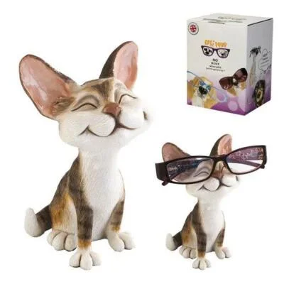 Opti Paws Happy Cat Eyeglass Holder Arora UK NIB