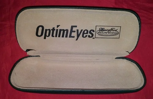 OptimEyes HENRY FORD GREEN sunglasses eyeglasses CASE glasses case - case ONLY 2