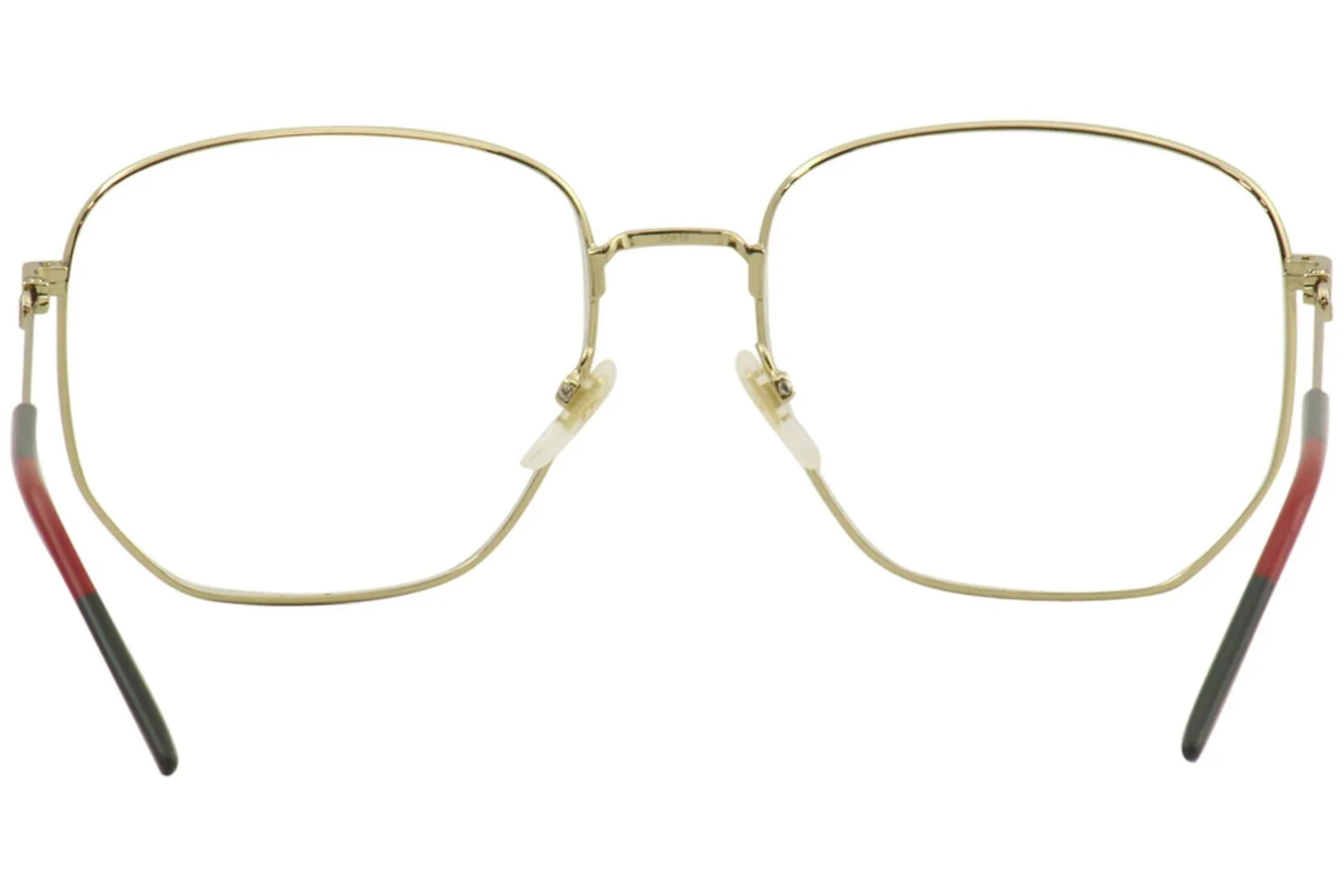Original Gucci Eyeglasses GG0396O 001 Gold Black Full Rim Frame 56MM Rx-ABLE 4
