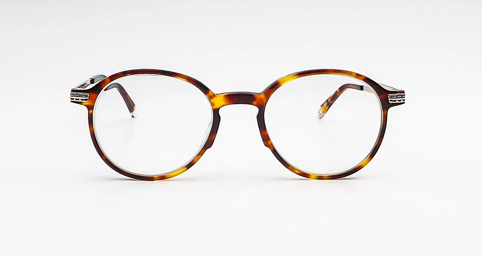 Original Penguin The Doc Tortoise Round Eyeglasses Frames 49-20-145
