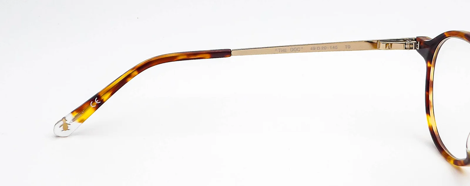 Original Penguin The Doc Tortoise Round Eyeglasses Frames 49-20-145 4