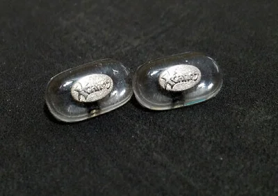 Original Replacement Screw In Nose Pads for Marchon X-Games Bridge Eyeglasses