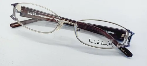 Originale NICOLE MILLER Vignette 49-15-130 STERLING Vintage Eyeglasses NEW 2