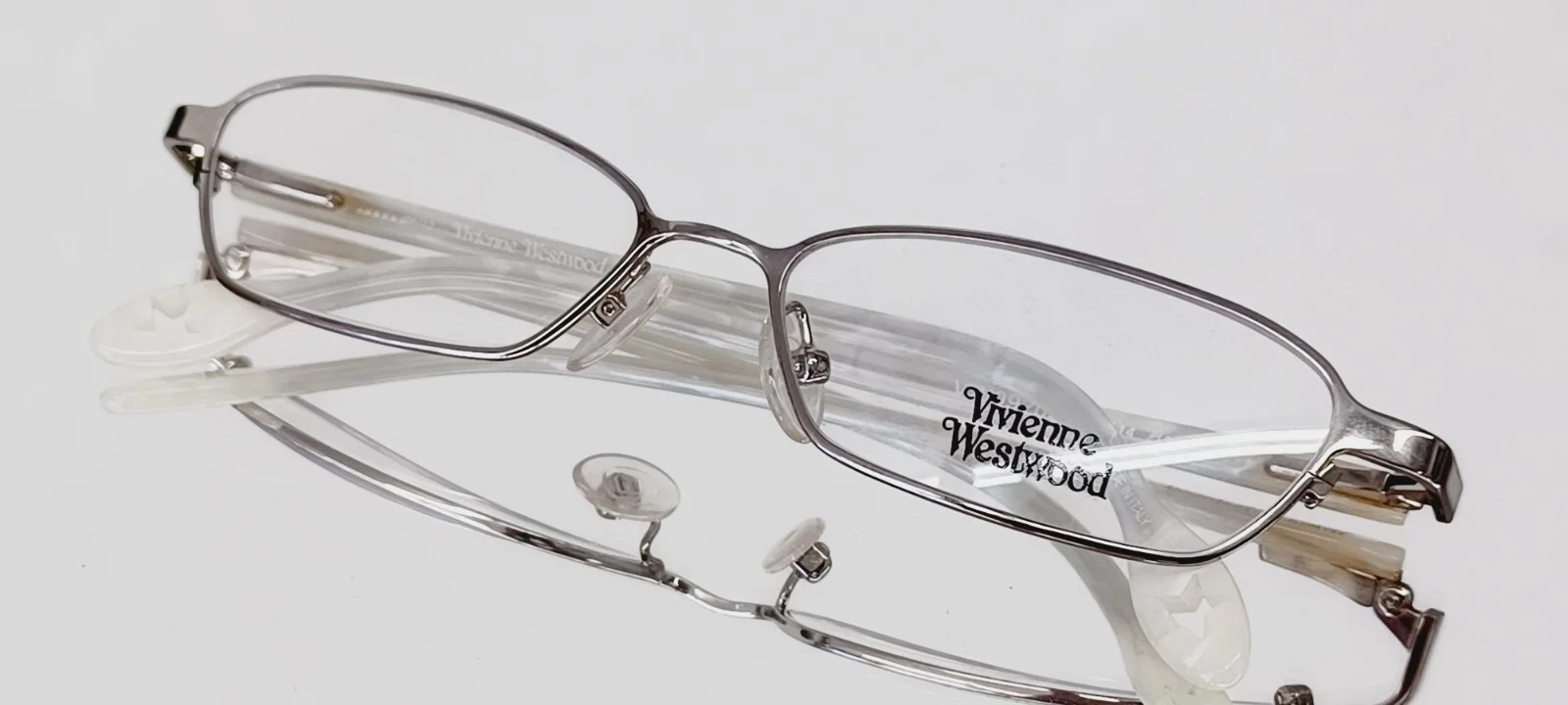 Originale VIVIENNE WESTWOOD Eyeglasses VW09203 06/12 Silver 50-14-130 ITALY Marb